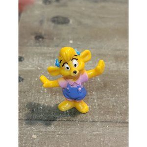Disney yellow pigtail hair bear toy‎ figure